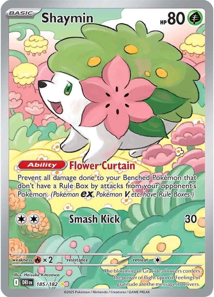 Shaymin (185/182) [Scarlet & Violet: Destined Rivals] | I Want That Stuff Brandon