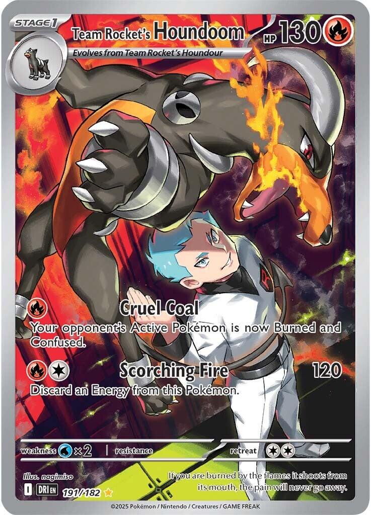Team Rocket's Houndoom (191/182) [Scarlet & Violet: Destined Rivals] | I Want That Stuff Brandon