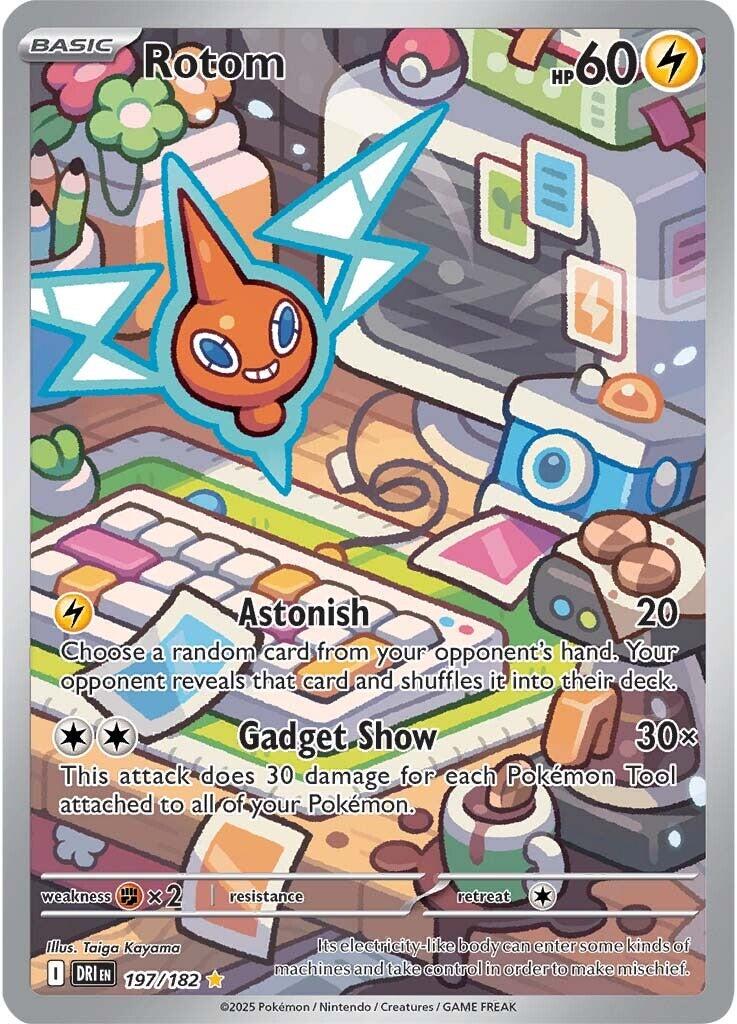 Rotom (197/182) [Scarlet & Violet: Destined Rivals] | I Want That Stuff Brandon