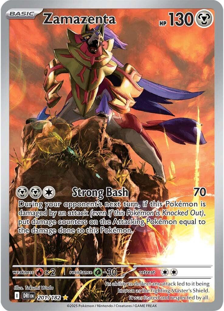 Zamazenta (201/182) [Scarlet & Violet: Destined Rivals] | I Want That Stuff Brandon