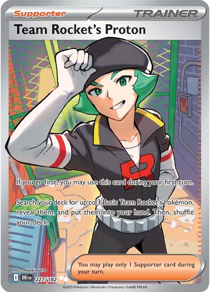 Team Rocket's Proton (227/182) [Scarlet & Violet: Destined Rivals] | I Want That Stuff Brandon