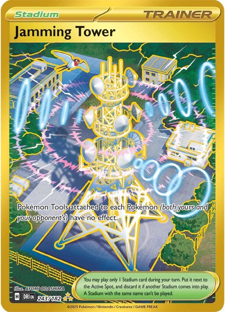 Jamming Tower (243/182) [Scarlet & Violet: Destined Rivals] | I Want That Stuff Brandon