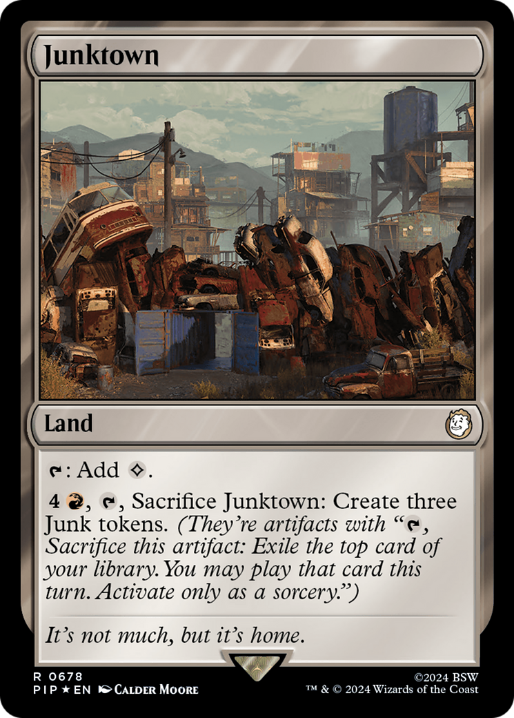 Junktown (Surge Foil) [Fallout] | I Want That Stuff Brandon