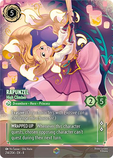 Rapunzel - High Climber (Enchanted) (214/204) [Reign of Jafar] | I Want That Stuff Brandon