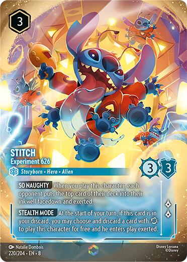 Stitch - Experiment 626 (Enchanted) (220/204) [Reign of Jafar] | I Want That Stuff Brandon