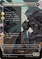 Crystal Fragments // Summon: Alexander (Borderless) [FINAL FANTASY] | I Want That Stuff Brandon
