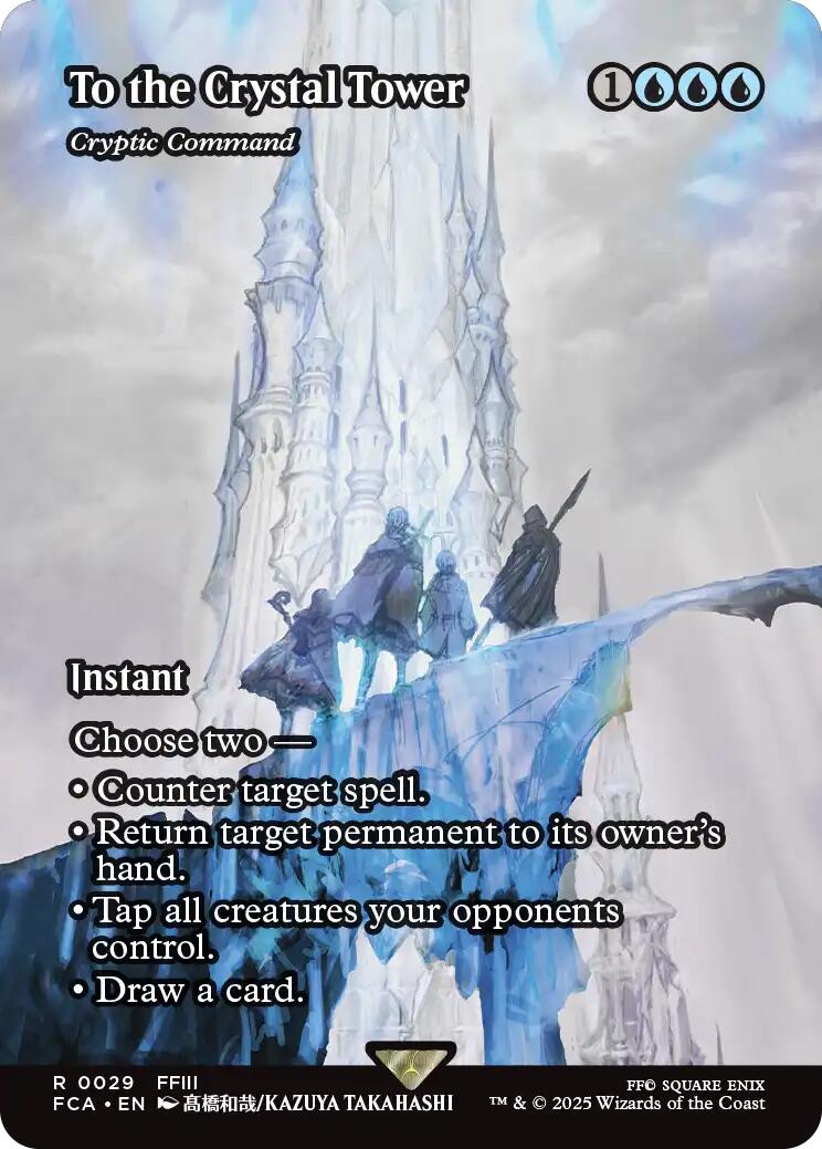 To the Crystal Tower - Cryptic Command (Showcase) [FINAL FANTASY : Through the Ages] | I Want That Stuff Brandon