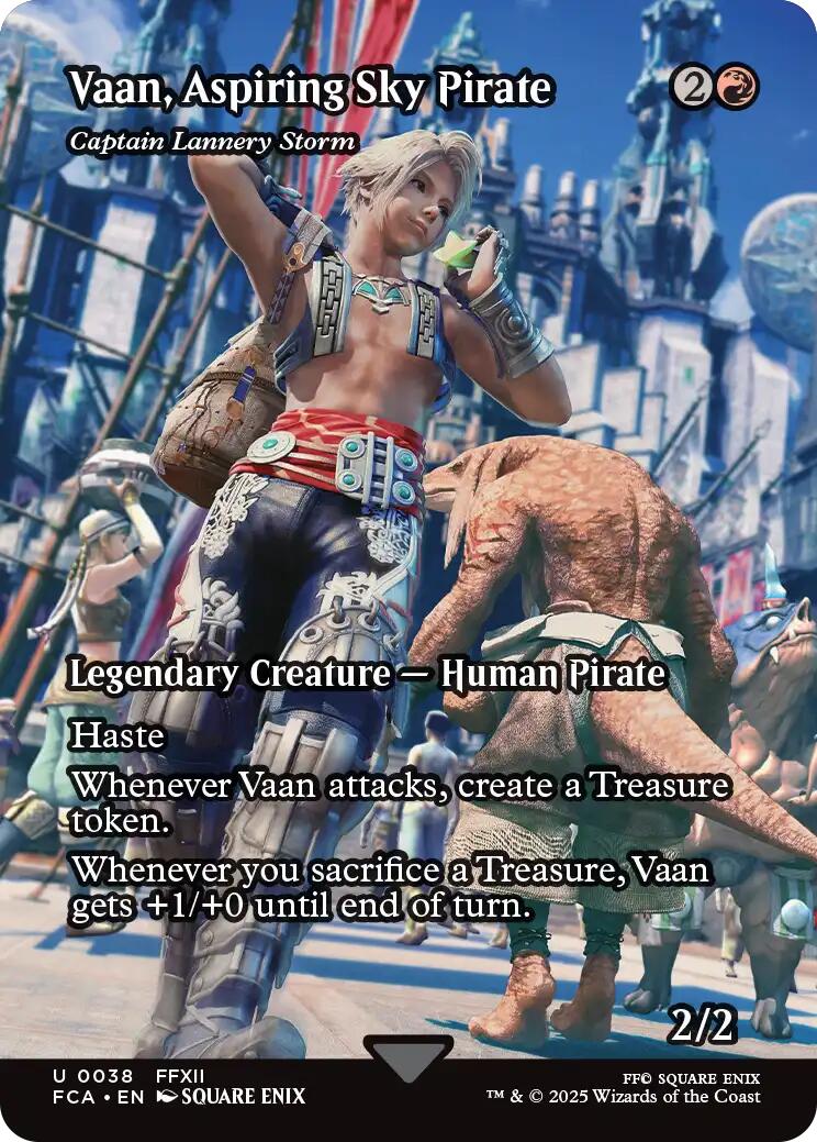 Vaan, Aspiring Sky Pirate - Captain Lannery Storm (Showcase) [FINAL FANTASY : Through the Ages] | I Want That Stuff Brandon