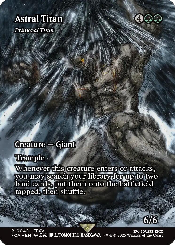 Astral Tiran - Primeval Titan (Showcase) [FINAL FANTASY : Through the Ages] | I Want That Stuff Brandon