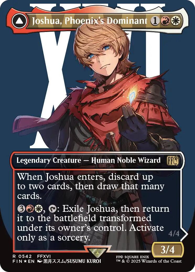 Joshua, Phoenix's Dominant (Surge Foil) [FINAL FANTASY] | I Want That Stuff Brandon