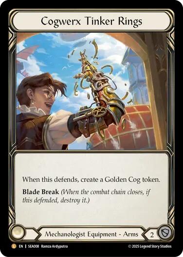 Cogwerx Tinker Rings [SEA008] (High Seas)  Rainbow Foil | I Want That Stuff Brandon