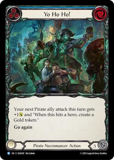 Yo Ho Ho! [SEA058] (High Seas)  Rainbow Foil | I Want That Stuff Brandon