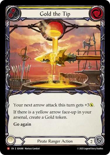 Gold the Tip [SEA088] (High Seas)  Rainbow Foil | I Want That Stuff Brandon
