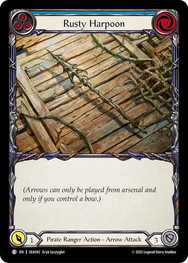 Rusty Harpoon [SEA092] (High Seas)  Rainbow Foil | I Want That Stuff Brandon