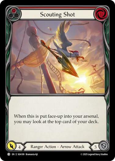 Scouting Shot [SEA109] (High Seas)  Rainbow Foil | I Want That Stuff Brandon