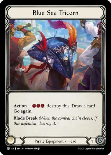 Blue Sea Tricorn [SEA126] (High Seas) | I Want That Stuff Brandon