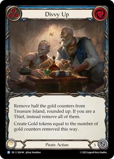 Divvy Up [SEA144] (High Seas)  Rainbow Foil | I Want That Stuff Brandon