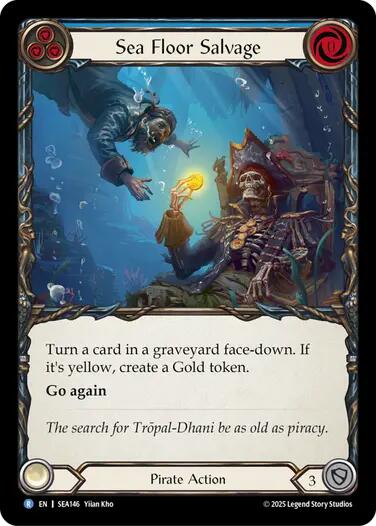 Sea Floor Salvage [SEA146] (High Seas)  Rainbow Foil | I Want That Stuff Brandon