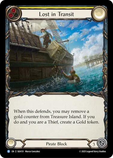 Lost in Transit [SEA151] (High Seas)  Rainbow Foil | I Want That Stuff Brandon