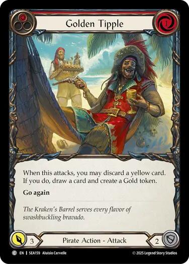 Golden Tipple (Red) [SEA159] (High Seas) | I Want That Stuff Brandon