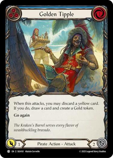 Golden Tipple (Blue) [SEA161] (High Seas) | I Want That Stuff Brandon