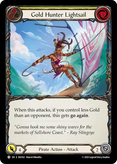 Gold Hunter Lightsail [SEA162] (High Seas) | I Want That Stuff Brandon