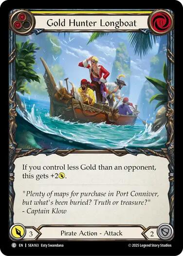Gold Hunter Longboat [SEA163] (High Seas) | I Want That Stuff Brandon