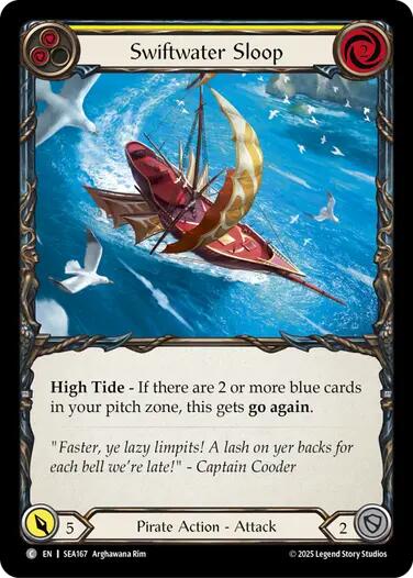 Swiftwater Sloop (Yellow) [SEA167] (High Seas) | I Want That Stuff Brandon