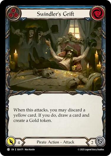 Swindler's Grift (Blue) [SEA171] (High Seas) | I Want That Stuff Brandon