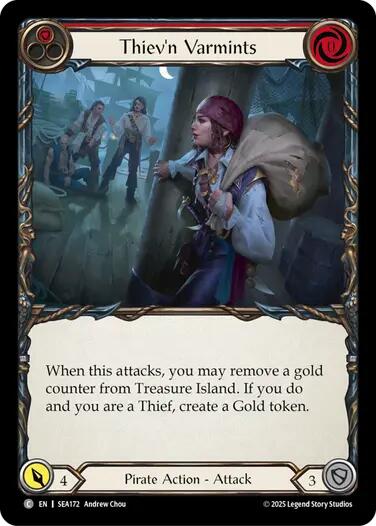 Thiev'n Varmints [SEA172] (High Seas)  Rainbow Foil | I Want That Stuff Brandon