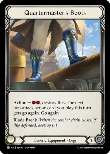 Quartermaster's Boots [SEA185] (High Seas) | I Want That Stuff Brandon