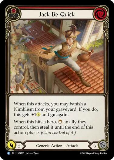 Jack Be Quick [SEA202] (High Seas)  Rainbow Foil | I Want That Stuff Brandon