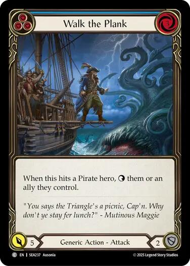 Walk the Plank (Blue) [SEA237] (High Seas) | I Want That Stuff Brandon