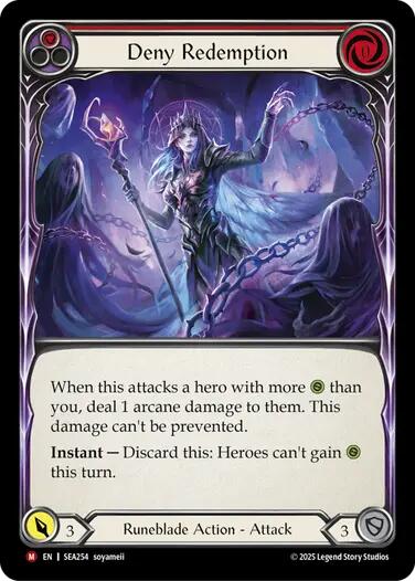 Deny Redemption [SEA254] (High Seas)  Rainbow Foil | I Want That Stuff Brandon