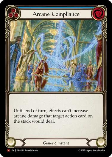 Arcane Compliance [SEA261] (High Seas)  Rainbow Foil | I Want That Stuff Brandon