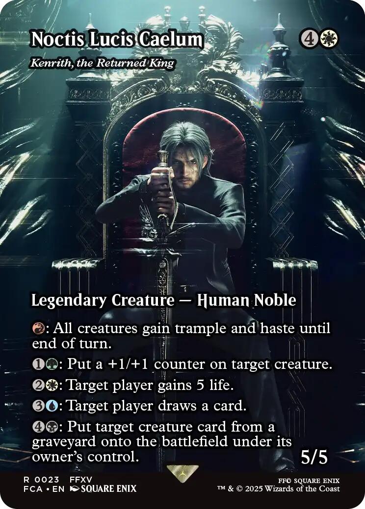 Noctis Lucis Caelum - Kenrith, the Returned King (Showcase) [FINAL FANTASY : Through the Ages] | I Want That Stuff Brandon