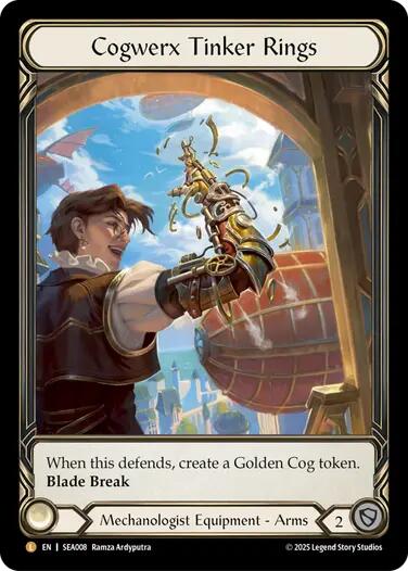 Cogwerx Tinker Rings (Treasure) [SEA008] (High Seas)  Cold Foil | I Want That Stuff Brandon
