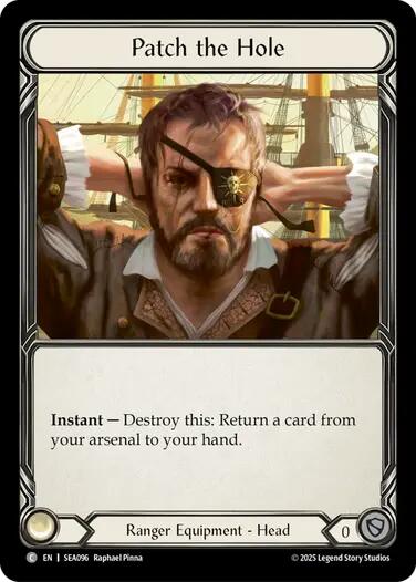Patch the Hole (Treasure) [SEA096] (High Seas)  Cold Foil | I Want That Stuff Brandon