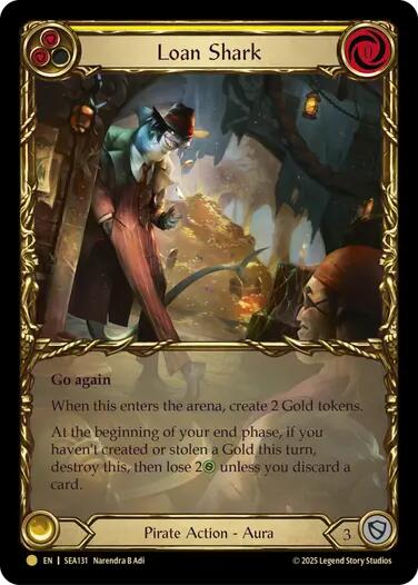Loan Shark (Treasure) [SEA131] (High Seas)  Cold Foil | I Want That Stuff Brandon