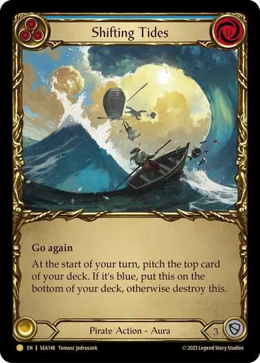 Shifting Tides (Treasure) [SEA148] (High Seas)  Cold Foil | I Want That Stuff Brandon