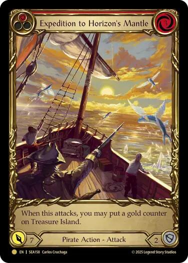 Expedition to Horizon's Mantle (Treasure) [SEA158] (High Seas)  Cold Foil | I Want That Stuff Brandon