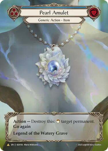 Pearl Amulet (Treasure) [SEA193] (High Seas)  Cold Foil | I Want That Stuff Brandon