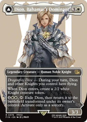 Dion, Bahamut's Dominant // Bahamut, Warden of Light (Borderless) [FINAL FANTASY] | I Want That Stuff Brandon
