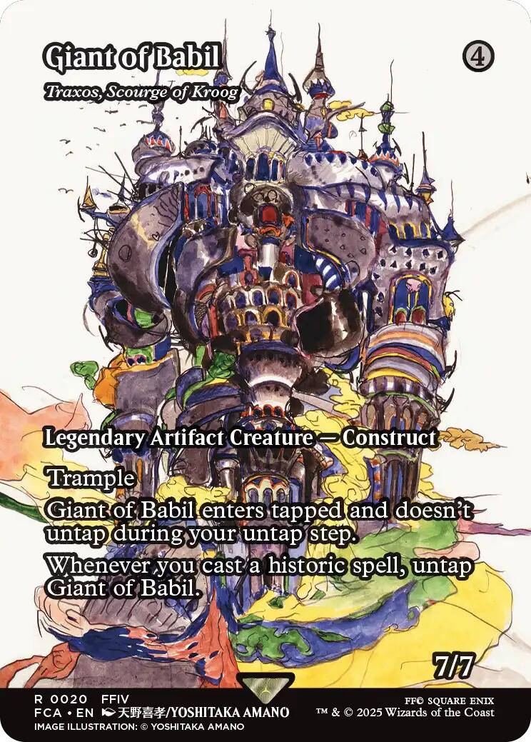 Giant of Babil - Traxos, Scourge of Kroog (Showcase) [FINAL FANTASY : Through the Ages] | I Want That Stuff Brandon