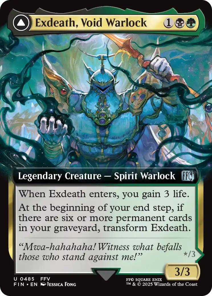 Exdeath, Void Warlock // Neo Exdeath, Dimension's End (Extended Art) [FINAL FANTASY] | I Want That Stuff Brandon