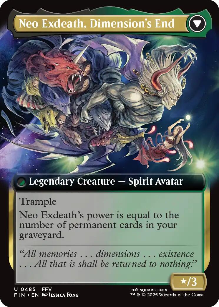 Exdeath, Void Warlock // Neo Exdeath, Dimension's End (Extended Art) [FINAL FANTASY] | I Want That Stuff Brandon