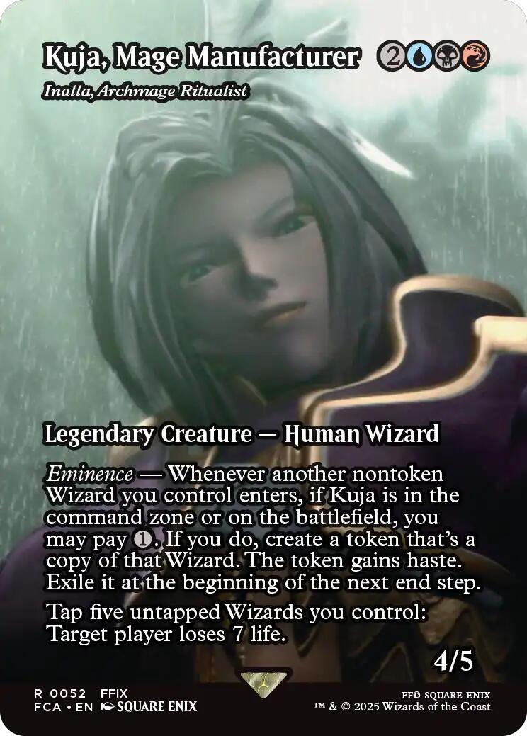 Kuja, Mage Manufacturer - Inalla, Archmage Ritualist (Showcase) [FINAL FANTASY : Through the Ages] | I Want That Stuff Brandon