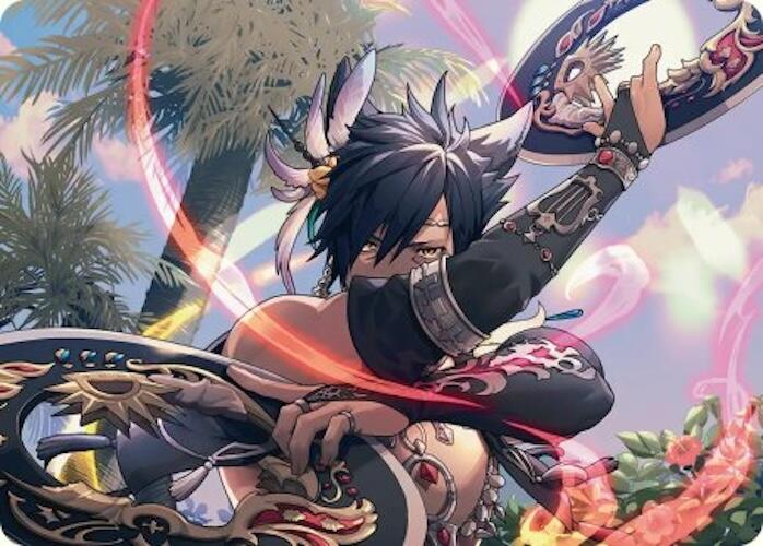 Dancer's Chakrams Art Card [FINAL FANTASY Art Series] | I Want That Stuff Brandon