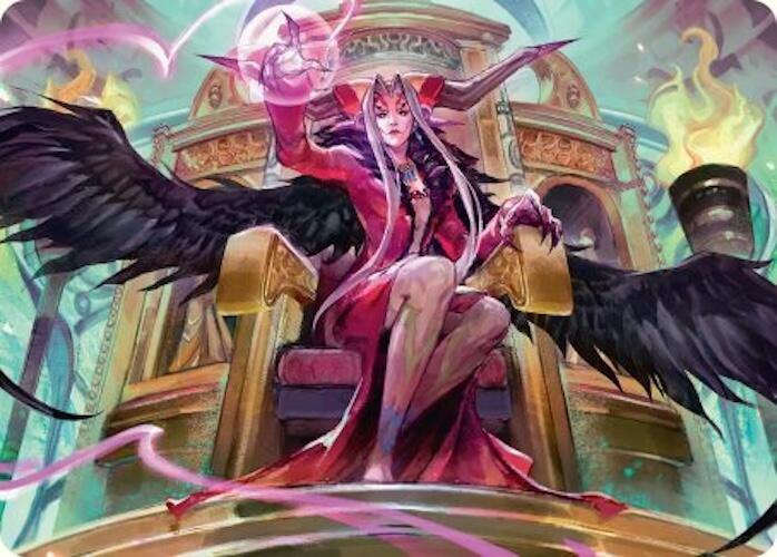 Sorceress's Schemes Art Card [FINAL FANTASY Art Series] | I Want That Stuff Brandon