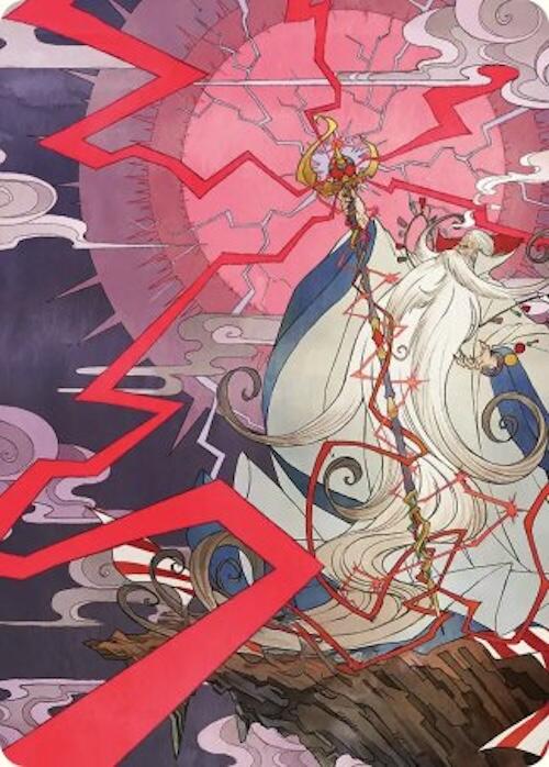 Summon: Esper Ramuh Art Card [FINAL FANTASY Art Series] | I Want That Stuff Brandon